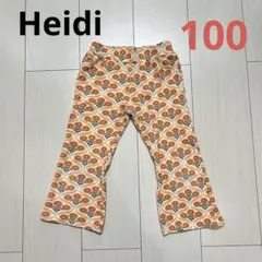 Heidi しまむら フレアパンツ 花柄 100