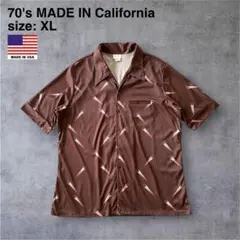 90's BLACK FLYS 開襟シャツ オープンカラー 半袖シャツ USA製 - メルカリ