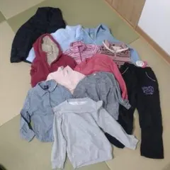 子供服　冬用　まとめ売り　120 女の子