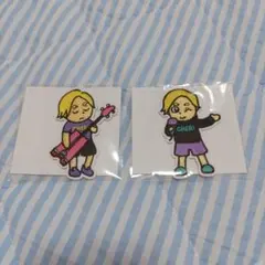 ꓸENDRECHERIꓸゆるふわワッペン D,E