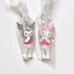 サンリオ ミニチュアチャーム ライブキャラクター マイメロディ クロミ