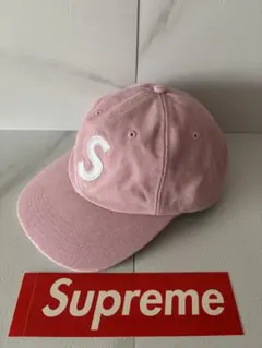 2025年最新】SUPREME キャップ sロゴ ピンクの人気アイテム - メルカリ