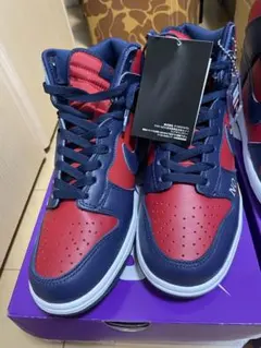 SUPREME × NIKE SB DUNK HI BUY ANY MEANS