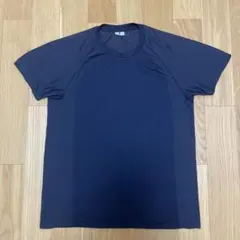 ユニクロU ネイビー Tシャツ 半袖