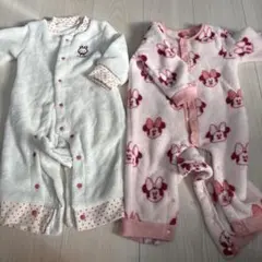 モコモコ　ロンパース　セット