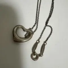 Tiffany & Co. オープンハートネックレス 925銀