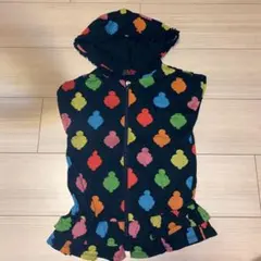 フード付きノースリーブパーカー