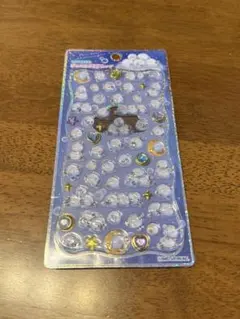 正規品 ジュエルプチドロップステッカー シマエナガ