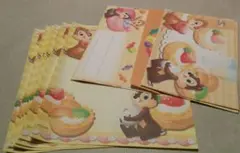 チップとデール レターセット