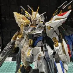 MGEX ストライクフリーダムガンダム ディアクティブモード風 全塗装