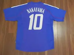 サッカー日本代表　【サイン入り】 9中山雅史選手ユニフォームLサイズ 日本代表 / 9番 / Oサイズ /ユニフォーム / 中山雅史/ 復刻品 - メルカリ