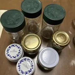 空き瓶 ８個セット スターバックス ラ・カンティーヌ