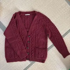 【値下げ】RETRO GIRL ニットカーディガン　レディース