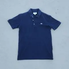 LACOSTE ラコステ ポロシャツ ネイビー スリムフィット