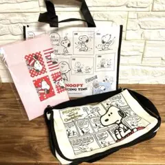 スヌーピー トートバッグ＆ショルダーバッグ セット
