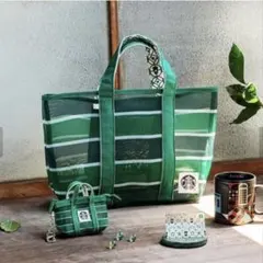 新品未使用　スターバックス 台湾限定　メッシュ　トートバッグ　Starbucks