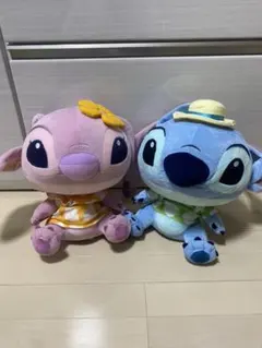 ディズニー ぬいぐるみスティッチ＆エンジェル