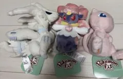 ポケモン ポケモンフィット まとめ売り タグ付き レシラム ミュウ ディアンシー