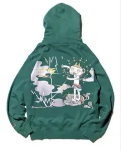 SAINT 村上隆グラフィティプルオーバーパーカー セントマイケル × 村上隆 GRAFF PULLOVER HOODIE グラフティー