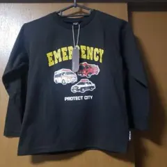 新品、未使用　Grin Lab 黒 長袖Tシャツ 130