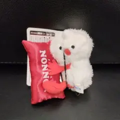 あ*ど様 パペットスンスン おやすみピローマスコット　ノンノン　レッド