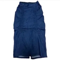 BONLECILL ドロストダブルリボンデニムスカート 新品　タグ付き　デニム