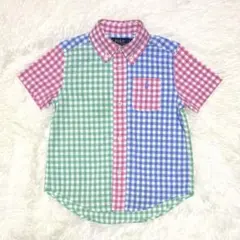 正規品 POLO ポロラルフローレン 半袖シャツ 男の子 3T 100 チェック