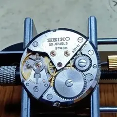 SEIKO 5740A 手巻き時計 ムーブメント 本体　ロードマーベル！のサムネイル