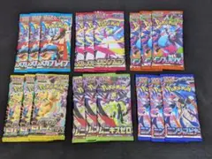 『未開封パック 各3p まとめ売り M1～M4』ポケモンカードゲーム MEGA