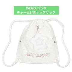 NCTWISH チャーム付きナップサック wego - メルカリ