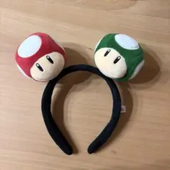 【USJ購入】マリオ キノコ カチューシャ 美品
