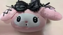 真夜中のメロクロ マイメロディ ポーチ アベイル