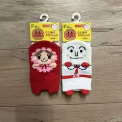 アンパンマン　靴下　アカチャンマン　食パンマン　セット　9-14 cm