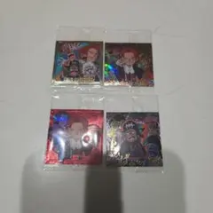 ワンピースウエハースシール　4枚まとめ売り