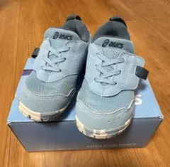 ASICS アシックス ベビーシューズ スニーカー ブルー 15.5cm