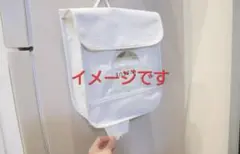 ダイソー タオルストッカー 吊り下げ収納 ３個セット グレー まとめ売りのサムネイル