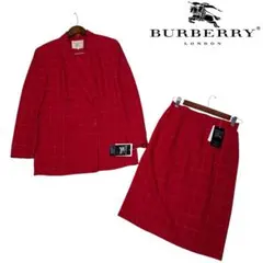 未使用　BURBERRY バーバリー　スカートスーツ　セットアップ　フォーマル