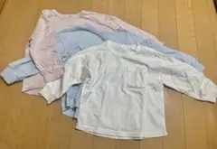 ジーユー　カンタンT ベビー　トップス　3着セット