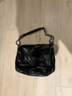 Zara 黒 ショルダーバッグ