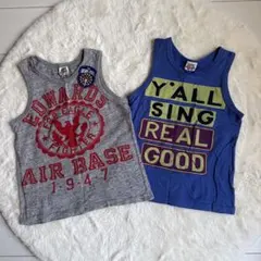 JUNK STORE タンクトップ 2枚セット 130cmのサムネイル