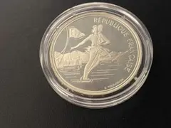 外国銀貨1992年アルベールビル冬季五輪100フラン - メルカリ