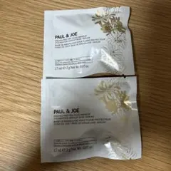 PAUL & JOE プロテクティング ヴェール コンパクト サンプル 2P