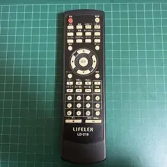 LIFELEX LD-218 DVDプレーヤーリモコンのサムネイル