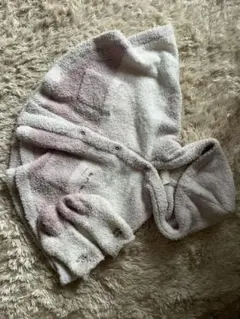 ジェラートピケ ポンチョ もこもこ靴下