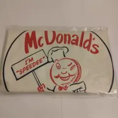 McDonald's 　マクドナルド　未開封Speedeeデザインバッグ