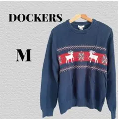 DOCKERS トナカイ柄セーター【 M】 トレーナー