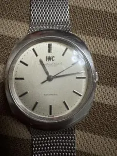 IWC 自動巻き 腕時計 オーバルケース メッシュベルトのサムネイル