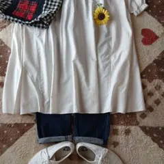 Heart Market ♡ダメージ加工テーパードデニムパンツ♡