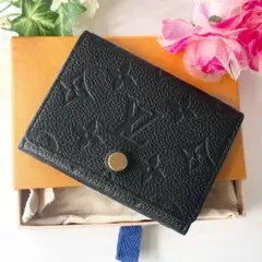 ✨超極美品 IC内蔵現行✨ルイヴィトン アンプラント カードケース 名刺入れ 黒
