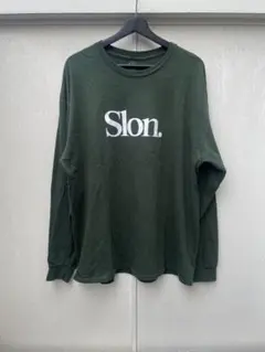Slon Tech Logo L/S Tee “DSNY Green”